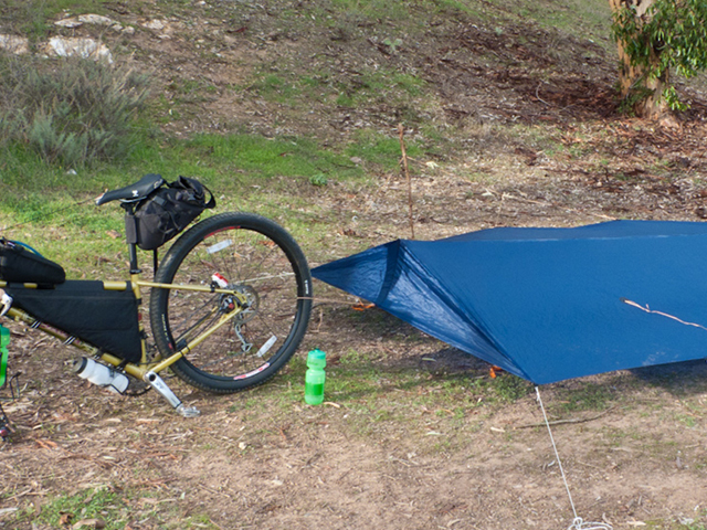 bike touring tent